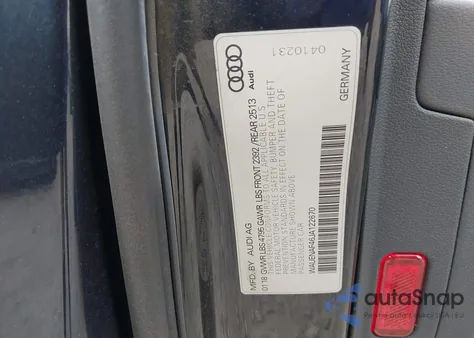 2018 Audi A4 2.0T Premium/2.0T Tech Premium from USA, damaged, VIN WAUENAF46JA122670